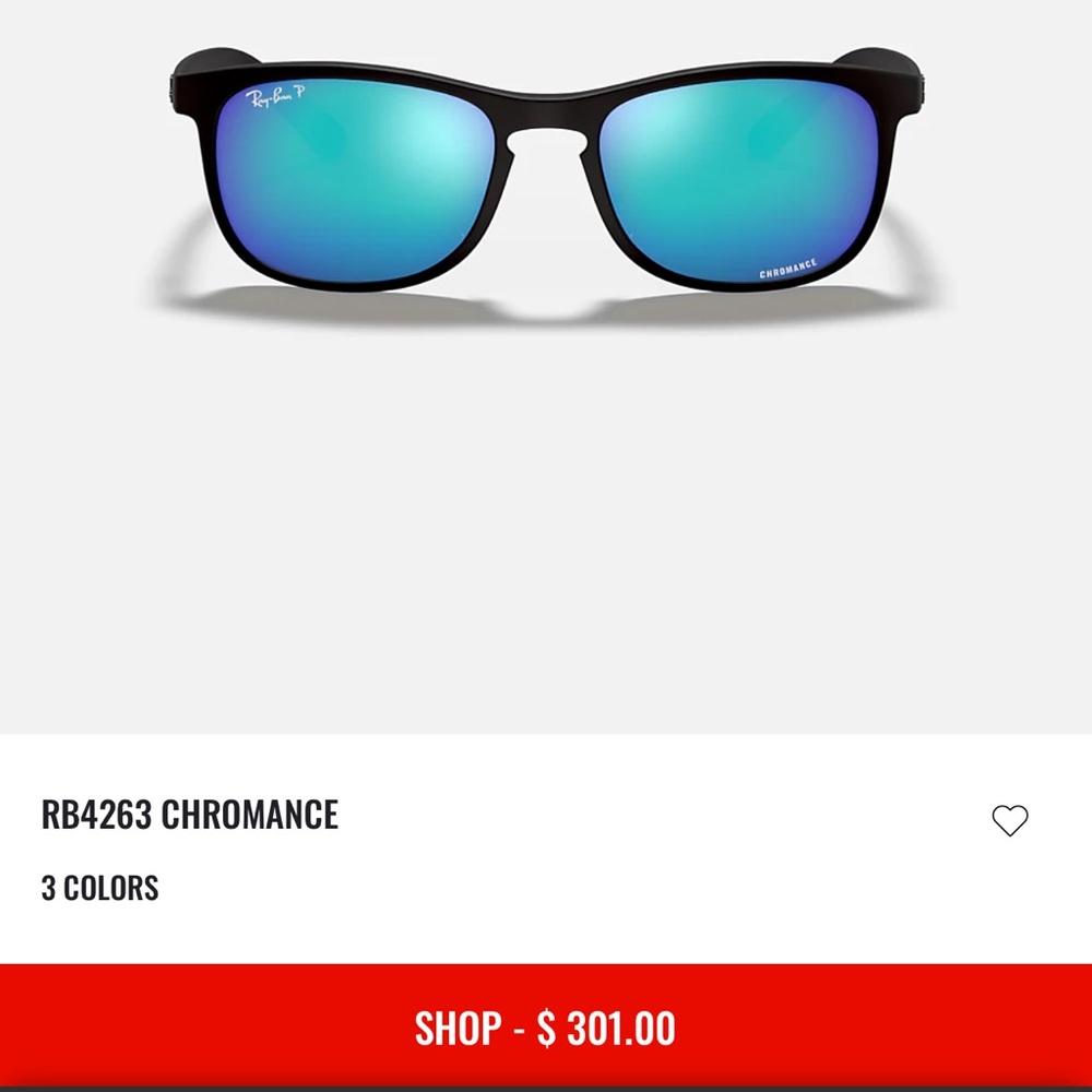 Ray bans - Chromance Polarized
